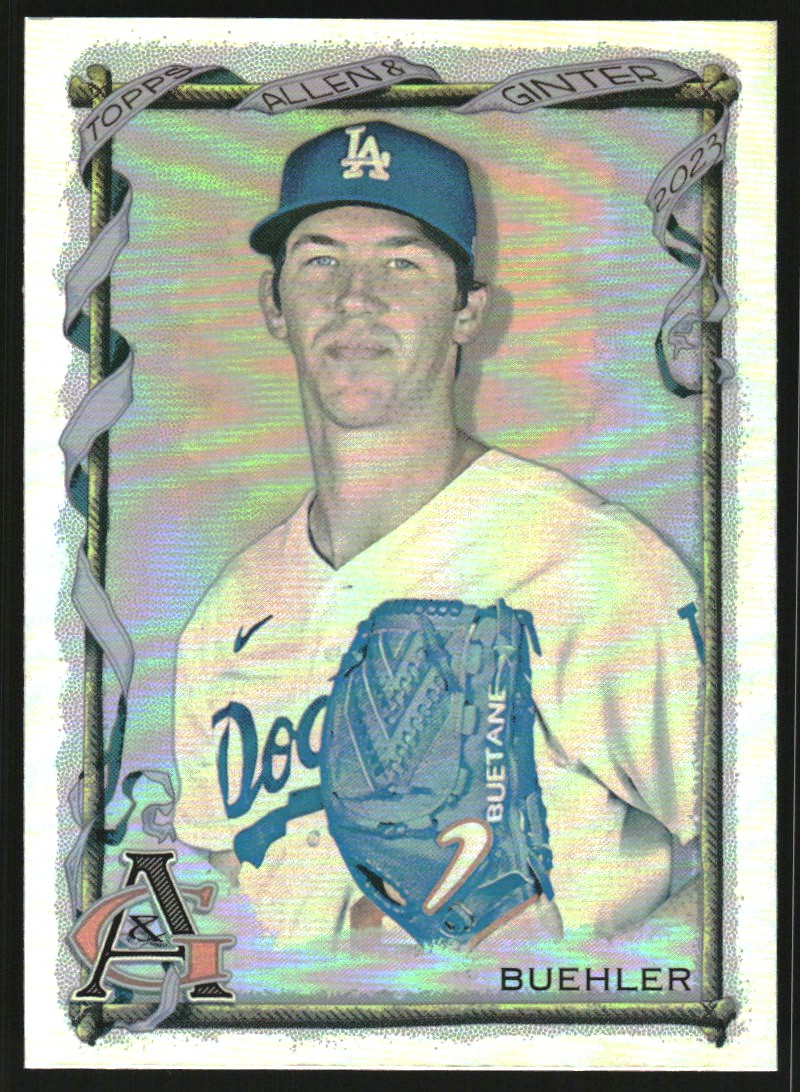 2023 Topps Allen and Ginter Silver Portrait 152 Walker Buehler NMMT