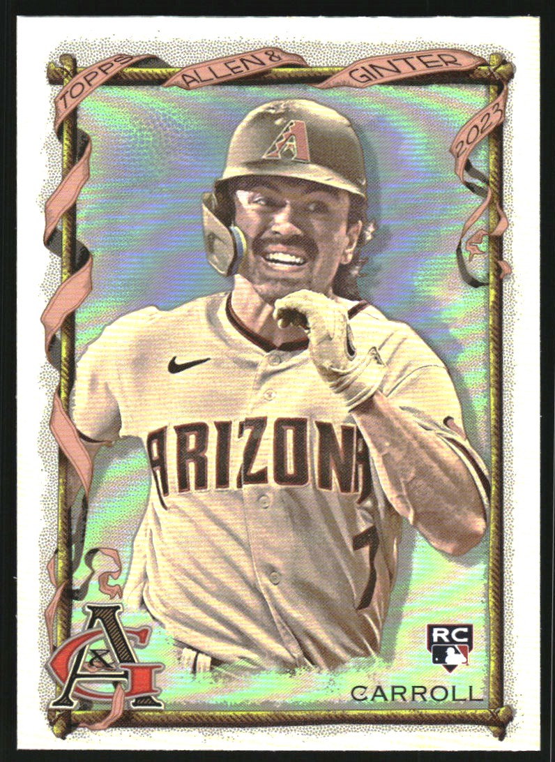 2023 Topps Allen and Ginter Silver Portrait #368 Corbin Carroll SP