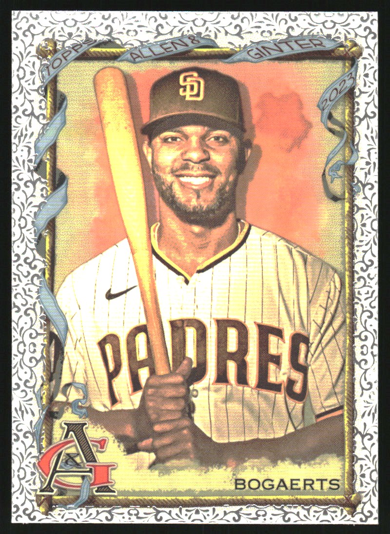 2023 Topps Allen and Ginter Foil Filigree #6 Xander Bogaerts