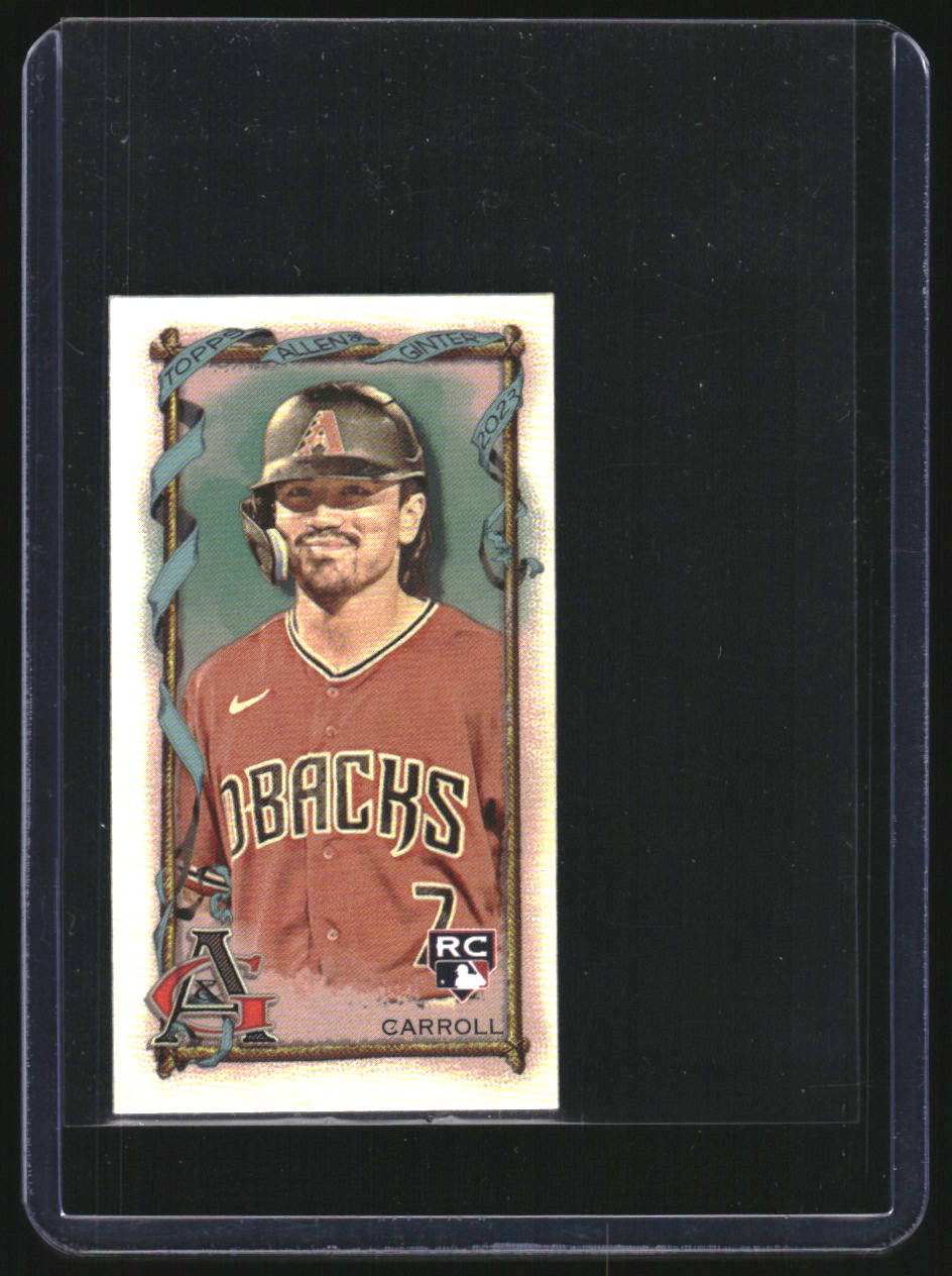 2023 Topps Allen and Ginter Mini A and G Back #11 Corbin Carroll