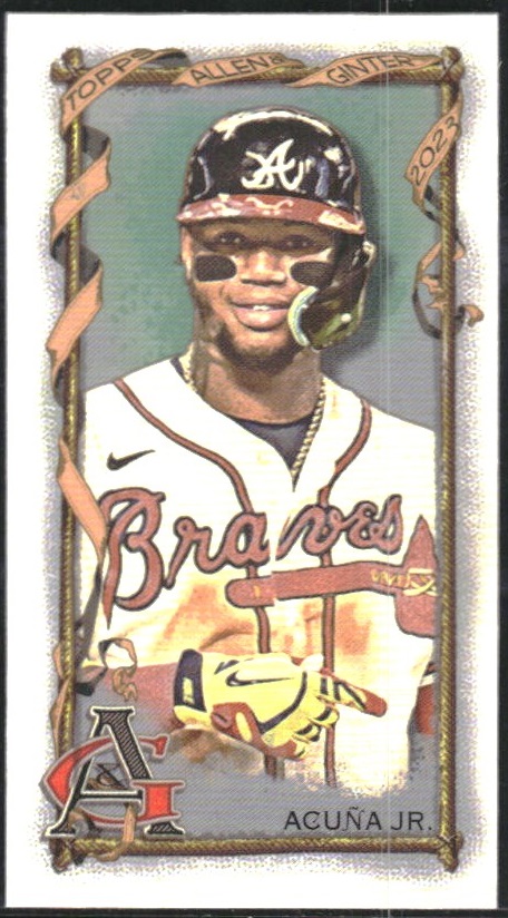 2023 Topps WBC Variation Gold Rainbow Foil Ronald Acuna Jr. /50