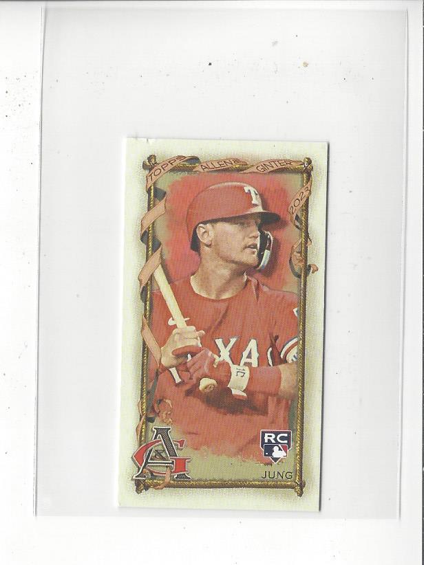 2023 Topps Allen and Ginter Mini A and G Back #90 Josh Jung Rookie