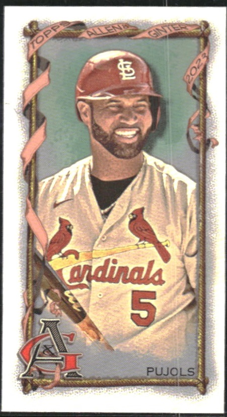 2023 Topps Allen and Ginter Mini A and G Back #128 Albert Pujols