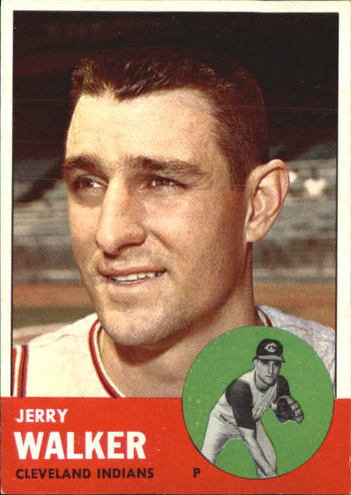 1963 Topps #413 Jerry Walker Indians NM G66729