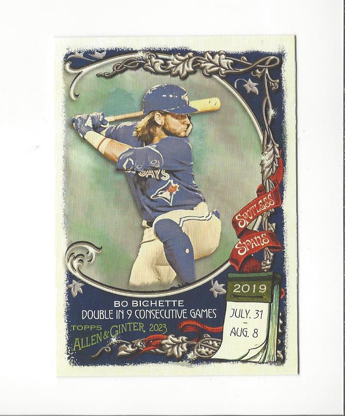 2023 Topps Allen and Ginter Baseball Spotless Spans Insert Singles - You Choose