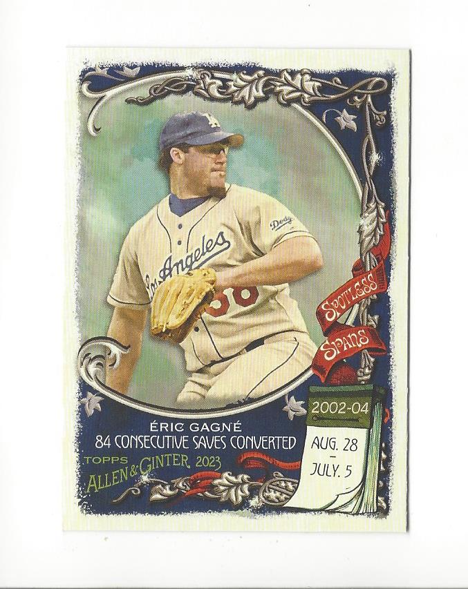 2023 Topps Allen and Ginter Baseball Spotless Spans Insert Singles - You Choose