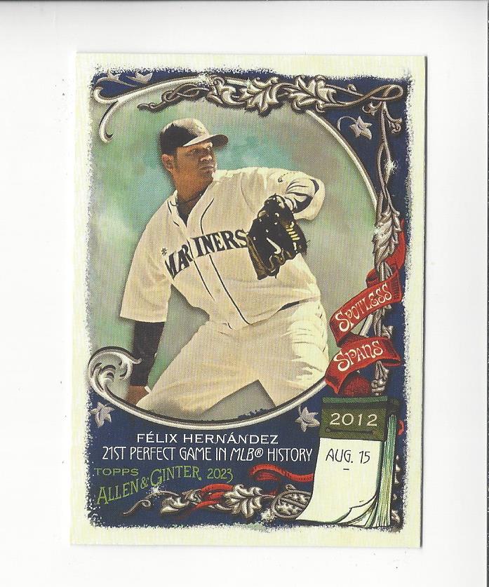 2023 Topps Allen and Ginter Baseball Spotless Spans Insert Singles - You Choose