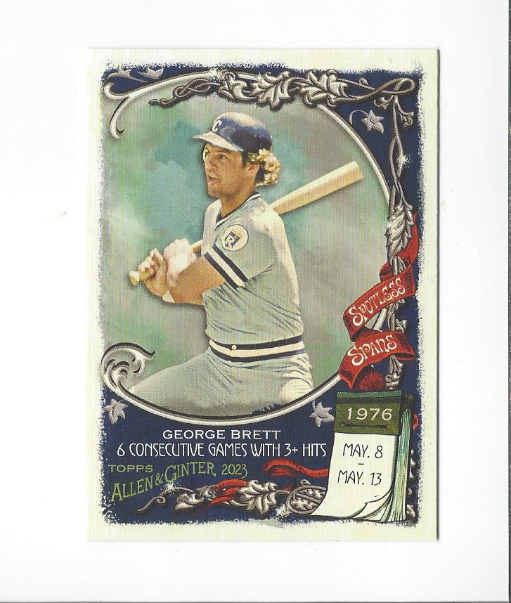 2023 Topps Allen and Ginter Baseball Spotless Spans Insert Singles - You Choose