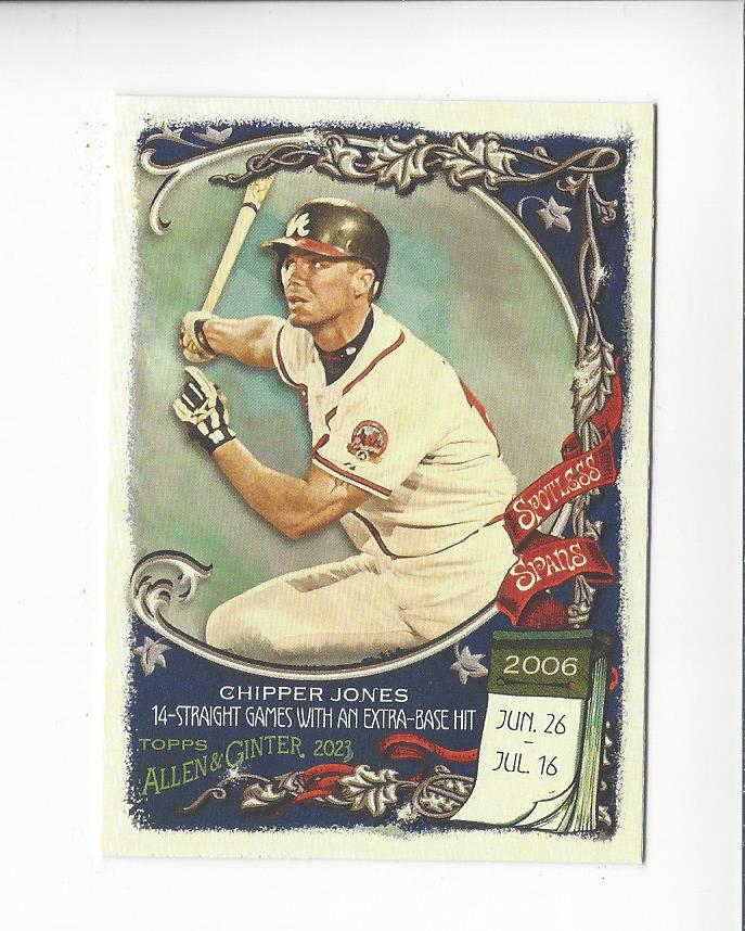 2023 Topps Allen and Ginter Baseball Spotless Spans Insert Singles - You Choose