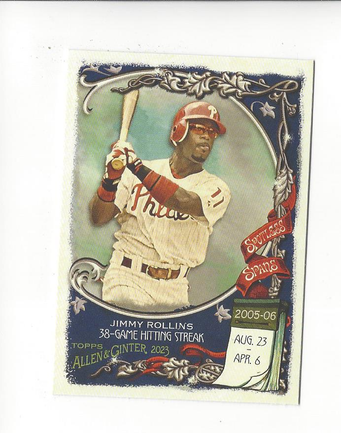 2023 Topps Allen and Ginter Baseball Spotless Spans Insert Singles - You Choose