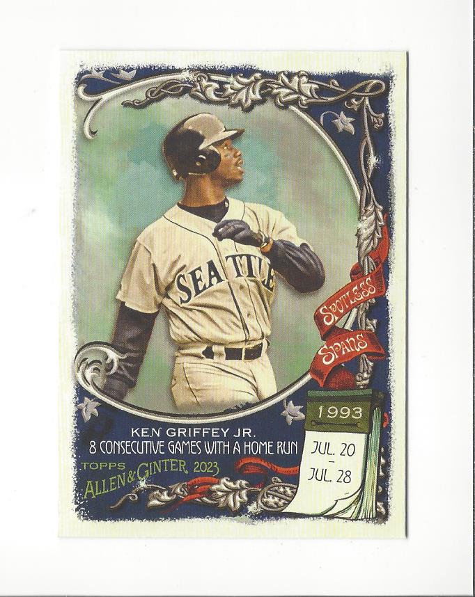 2023 Topps Allen and Ginter Baseball Spotless Spans Insert Singles - You Choose