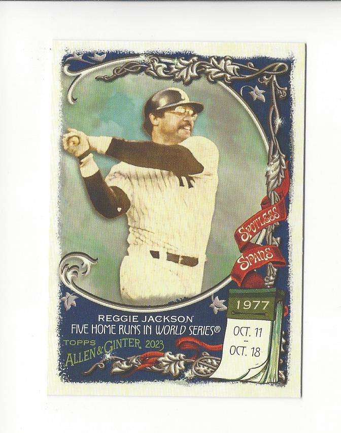 2023 Topps Allen and Ginter Baseball Spotless Spans Insert Singles - You Choose