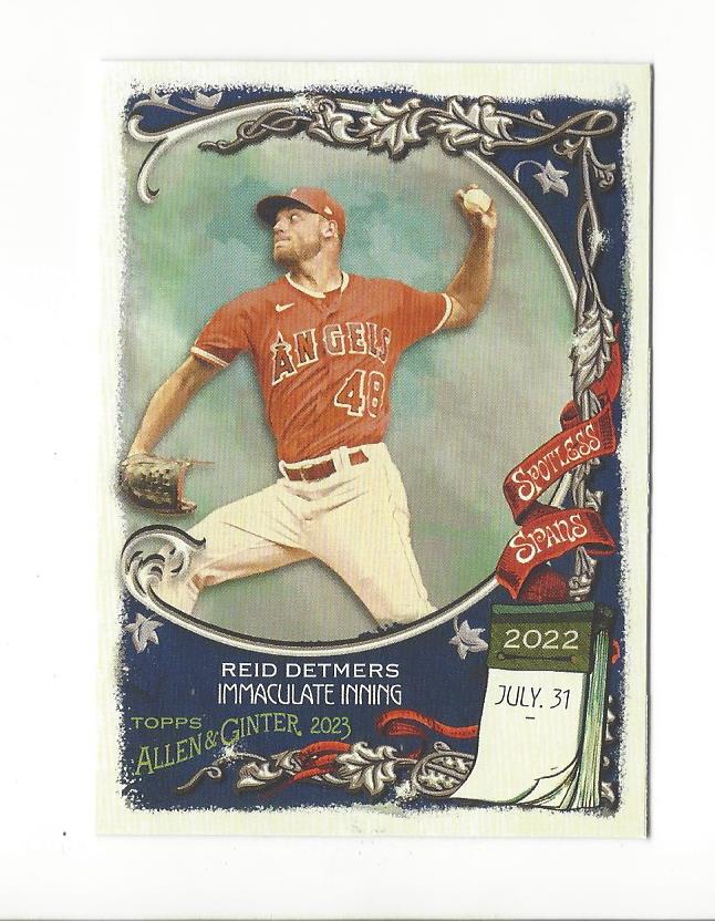 2023 Topps Allen and Ginter Baseball Spotless Spans Insert Singles - You Choose