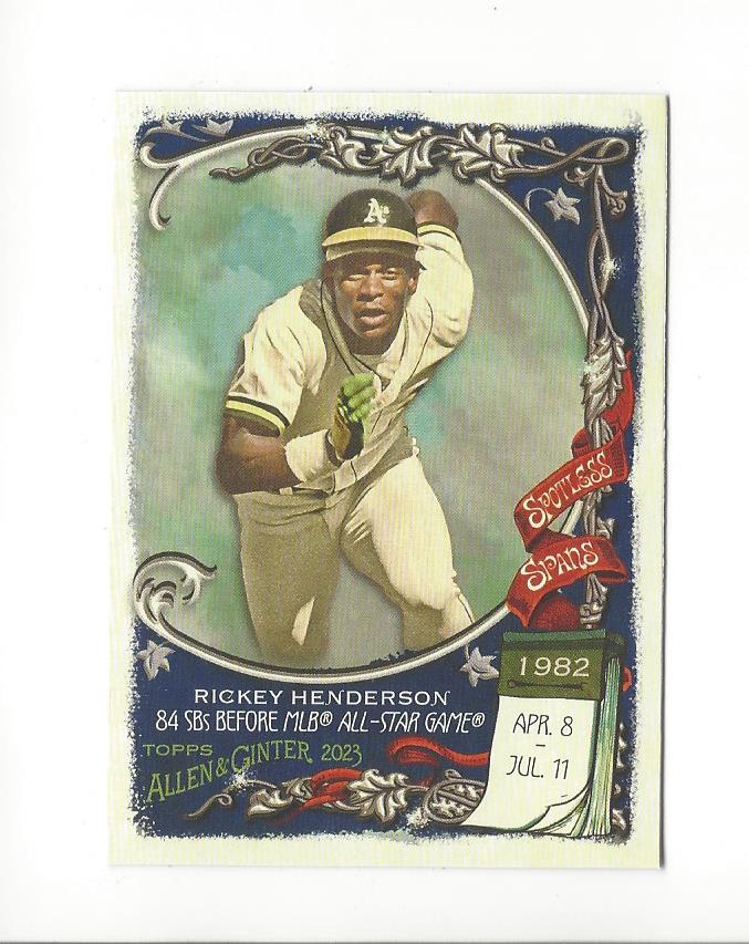 2023 Topps Allen and Ginter Baseball Spotless Spans Insert Singles - You Choose