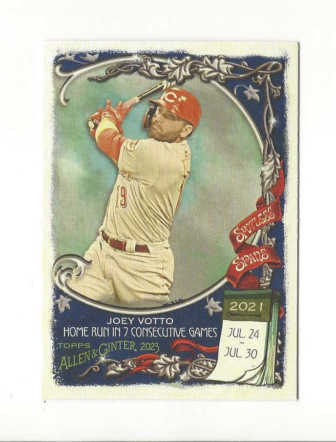 2023 Topps Allen and Ginter Baseball Spotless Spans Insert Singles - You Choose