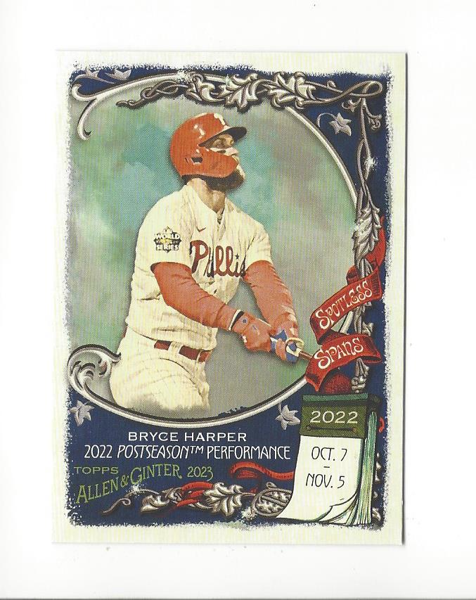 2023 Topps Allen and Ginter Baseball Spotless Spans Insert Singles - You Choose