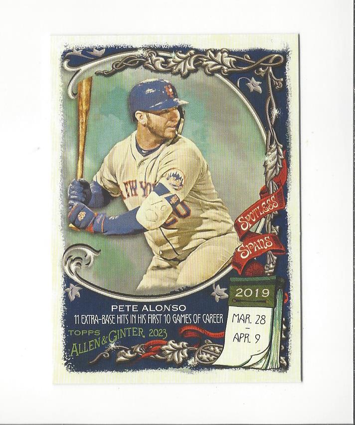 2023 Topps Allen and Ginter Baseball Spotless Spans Insert Singles - You Choose