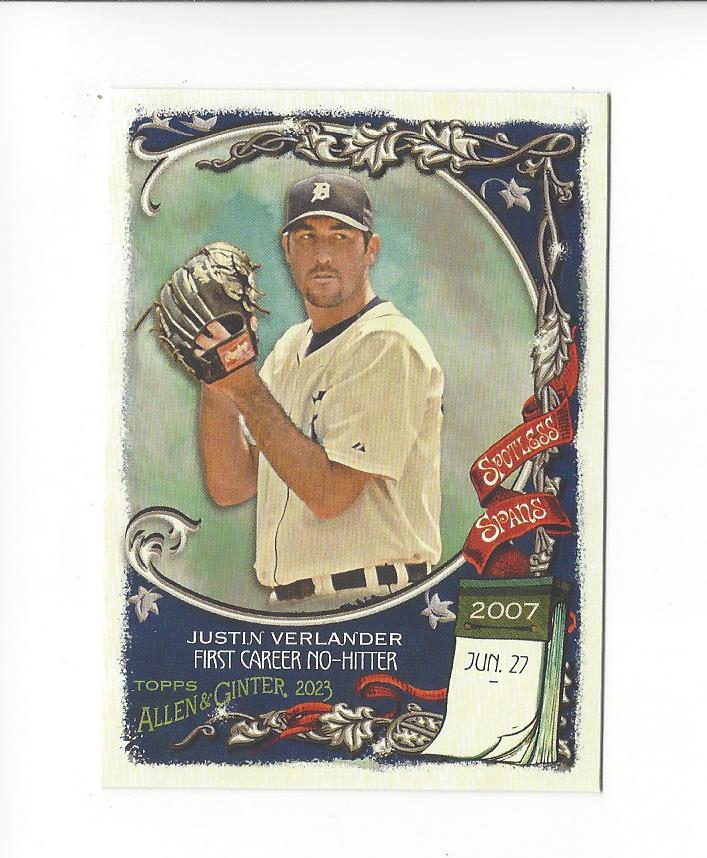 2023 Topps Allen and Ginter Baseball Spotless Spans Insert Singles - You Choose