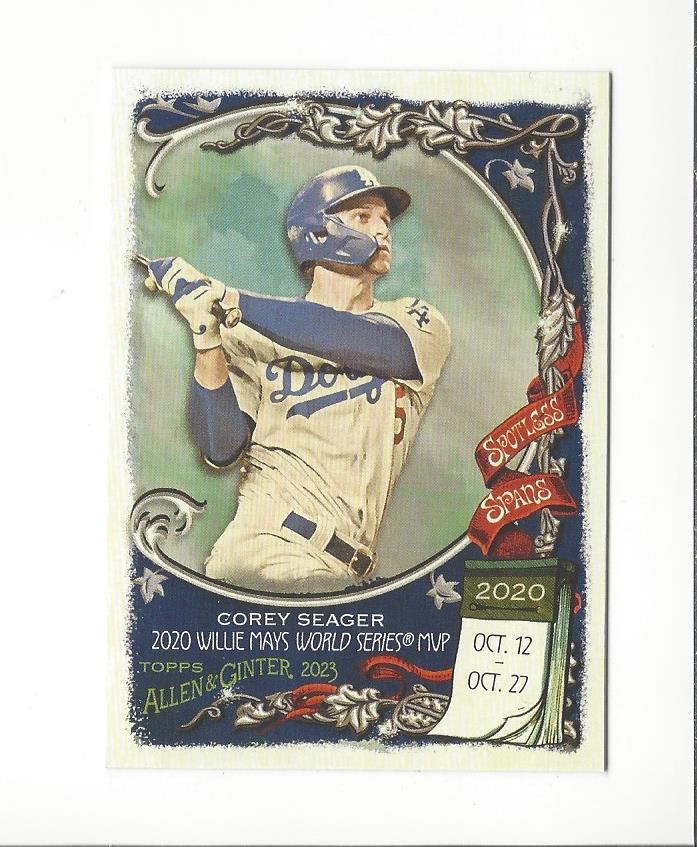 2023 Topps Allen and Ginter Baseball Spotless Spans Insert Singles - You Choose