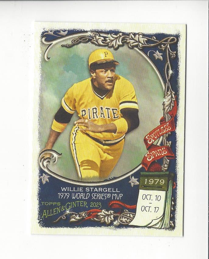 2023 Topps Allen and Ginter Baseball Spotless Spans Insert Singles - You Choose