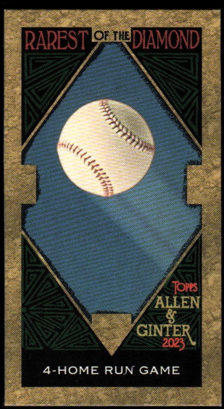 Mini Topps Allen and Ginter 2023 lo más raro del diamante tú eliges - Imagen 10 de 15