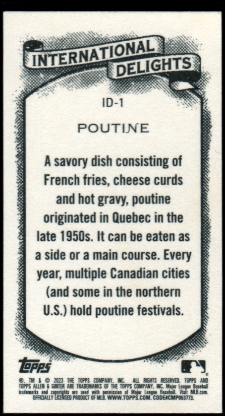 2023 Topps Allen and Ginter Mini International Delights YOU PICK - Picture 3 of 33