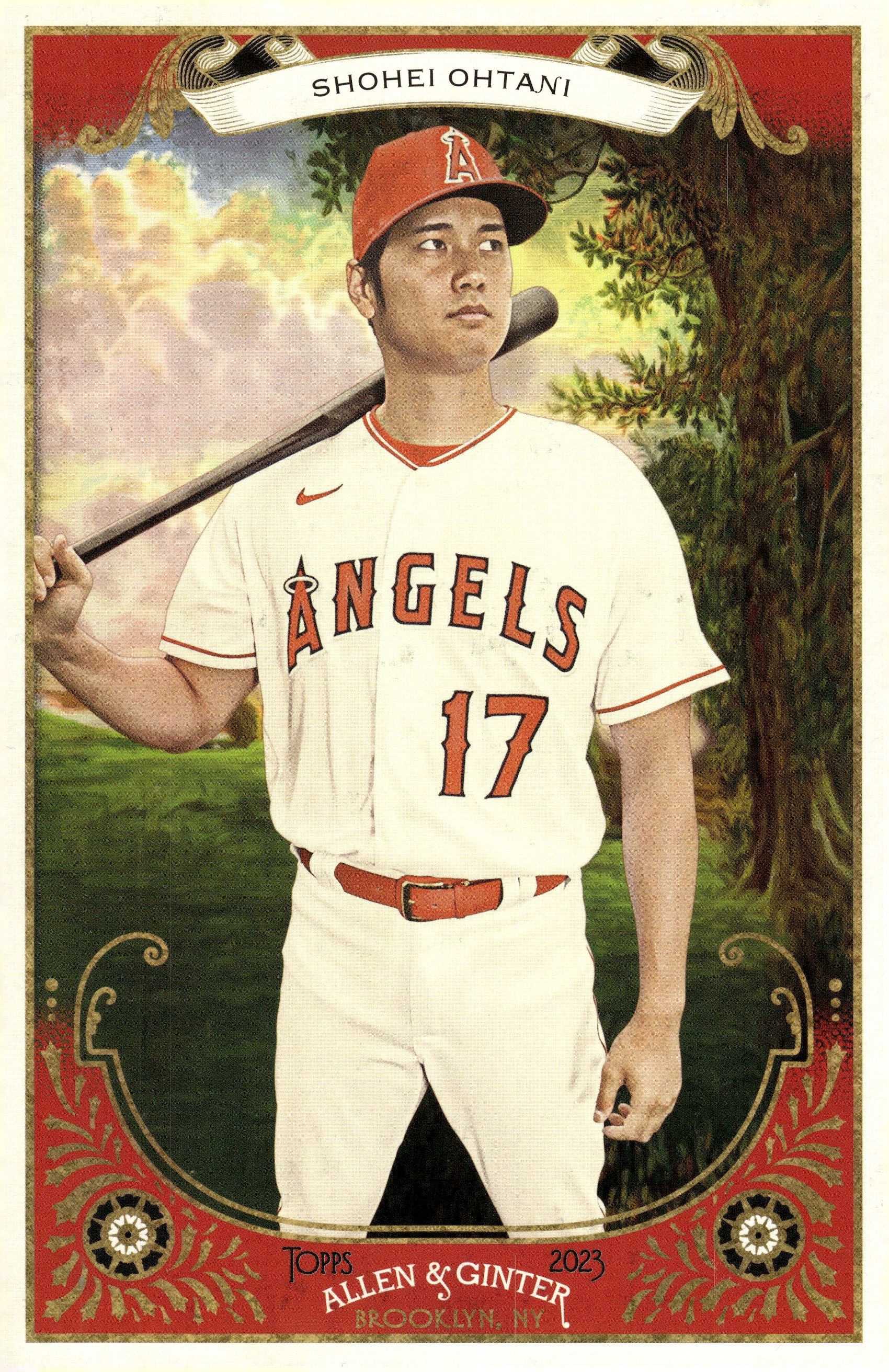 2023 Topps Allen and Ginter Box Toppers BC3 Shohei Ohtani NMMT