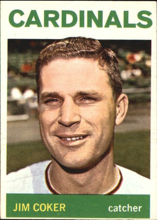 1964 Topps #211 Jim Coker Cardinals EX G67187