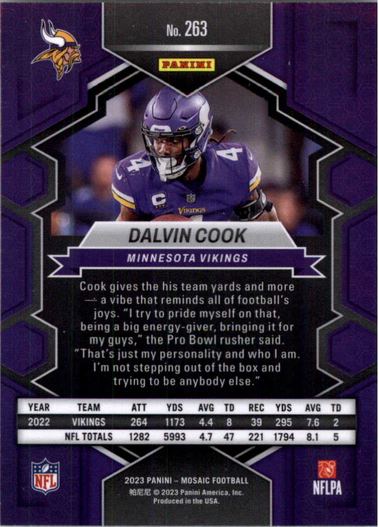 2023 Panini Mosaic Football Card Pick (Base) 257-380