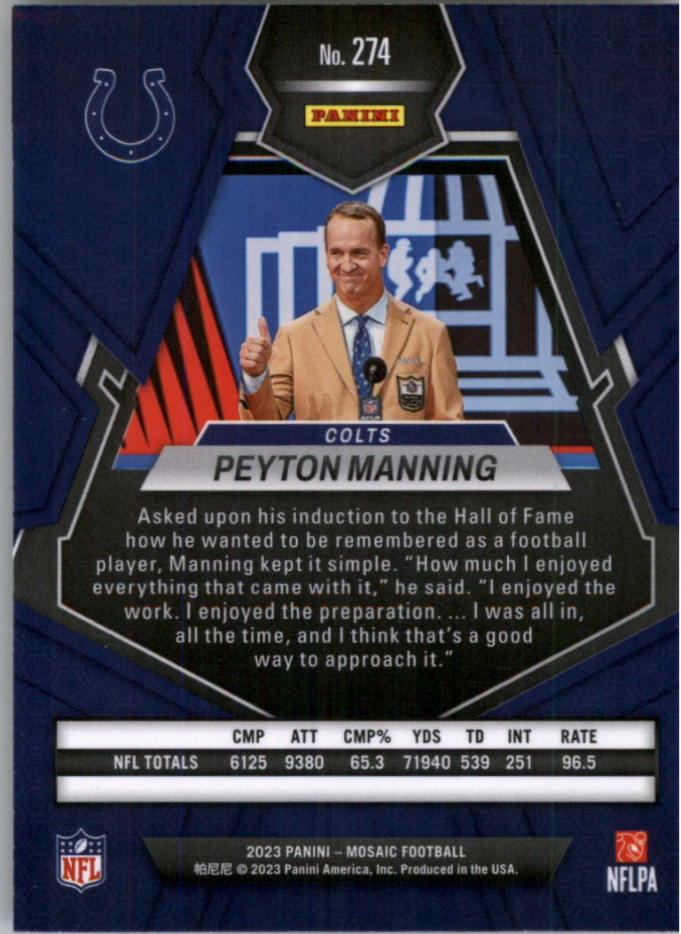 2023 Panini Mosaic Football Card Pick (Base) 257-380