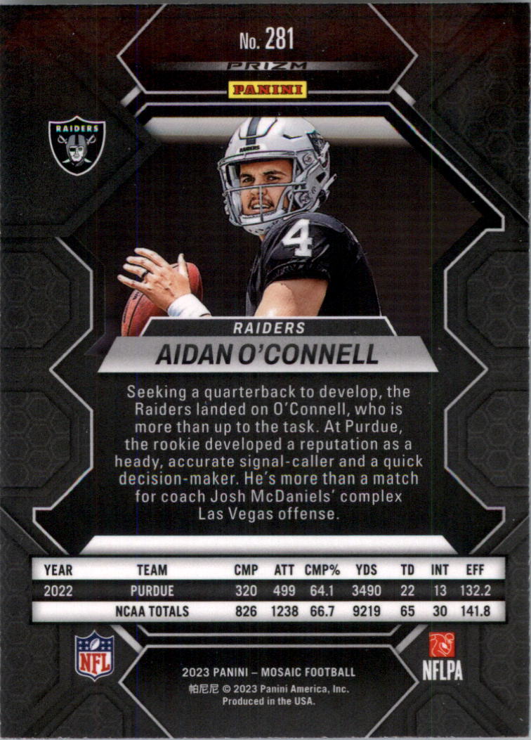 2023 Panini Mosaic Football Card Pick (Base) 257-380