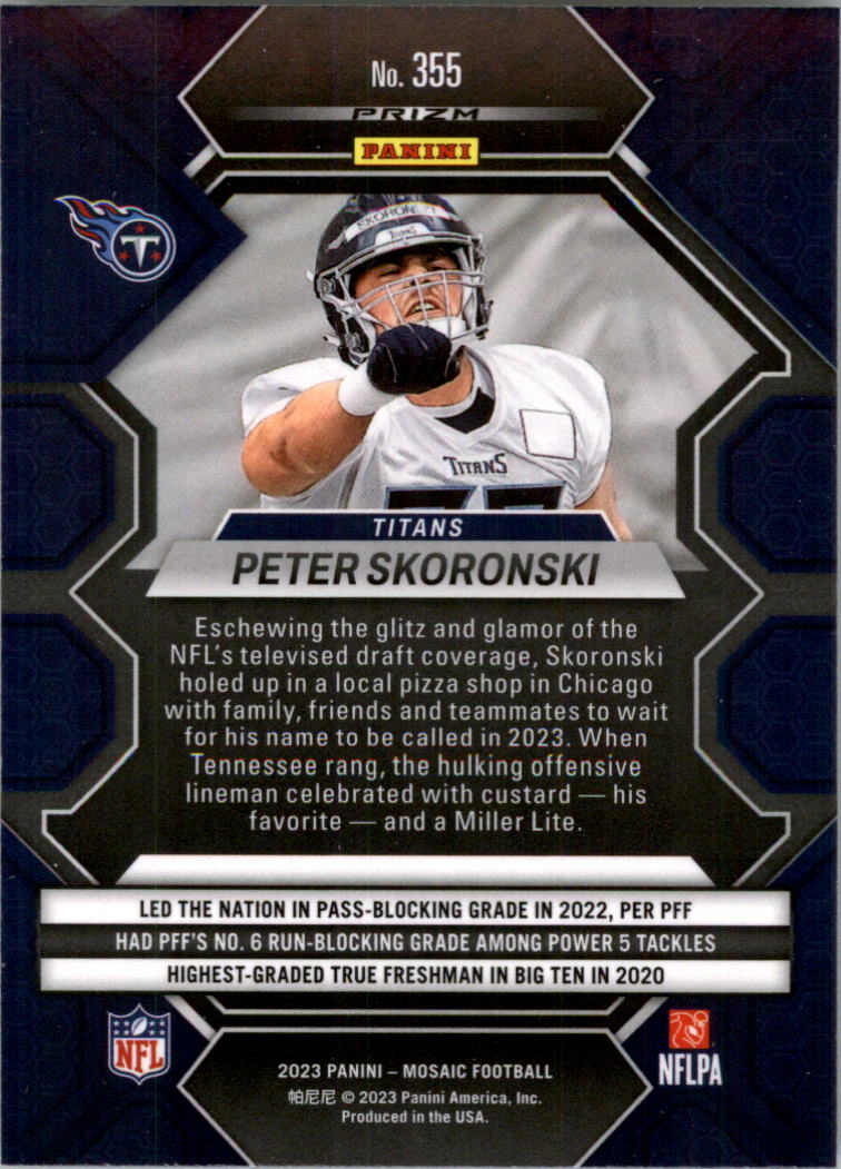 2023 Panini Mosaic Football Card Pick (Base) 257-380