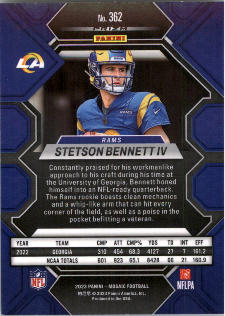 2023 Panini Mosaic Football Card Pick (Base) 257-380