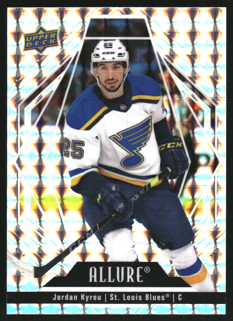 2022-23 Upper Deck Allure White Diamond #73 Jordan Kyrou