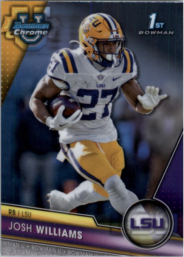 2023 Bowman Chrome University Football Card Pick (Base)