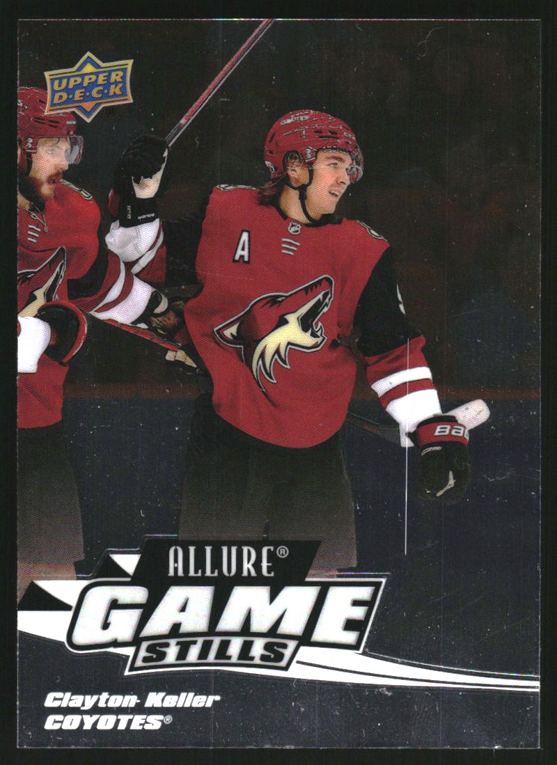 2022-23 Upper Deck Allure Game Stills #GS19 Clayton Keller