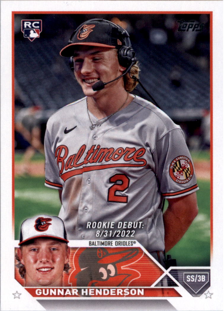 Topps GUNNAR HENDERSON & BOBBY WITT JR. AUTO 直筆 2024 UPDATE 