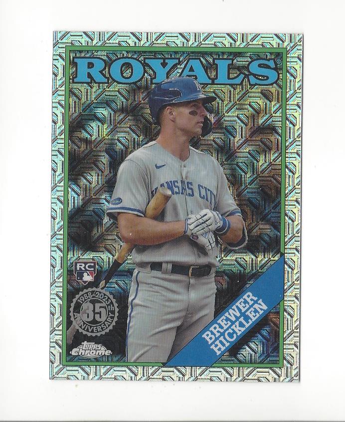 2023 Topps Update Baseball '88 Retro Silver Pack Chrome Singles - You Choose