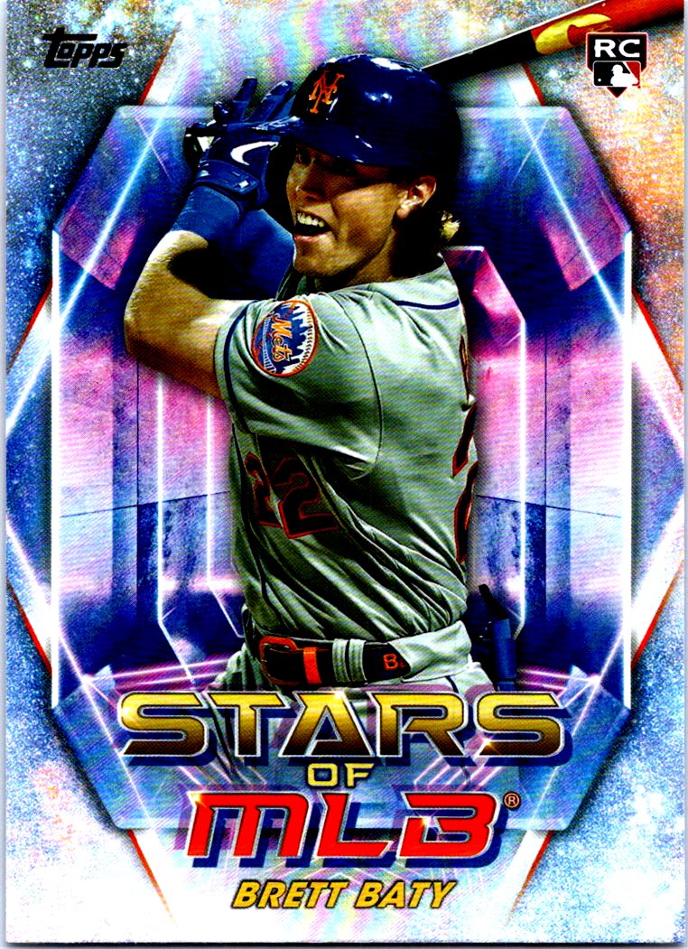 2023 Topps Stars of MLB #SMLB77 Brett Baty - NM-MT - The Dugout