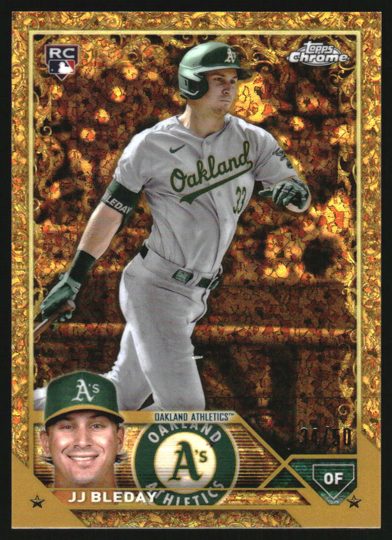 2023 Topps Chrome Gilded Collection Gold Etch Mini-Diamond