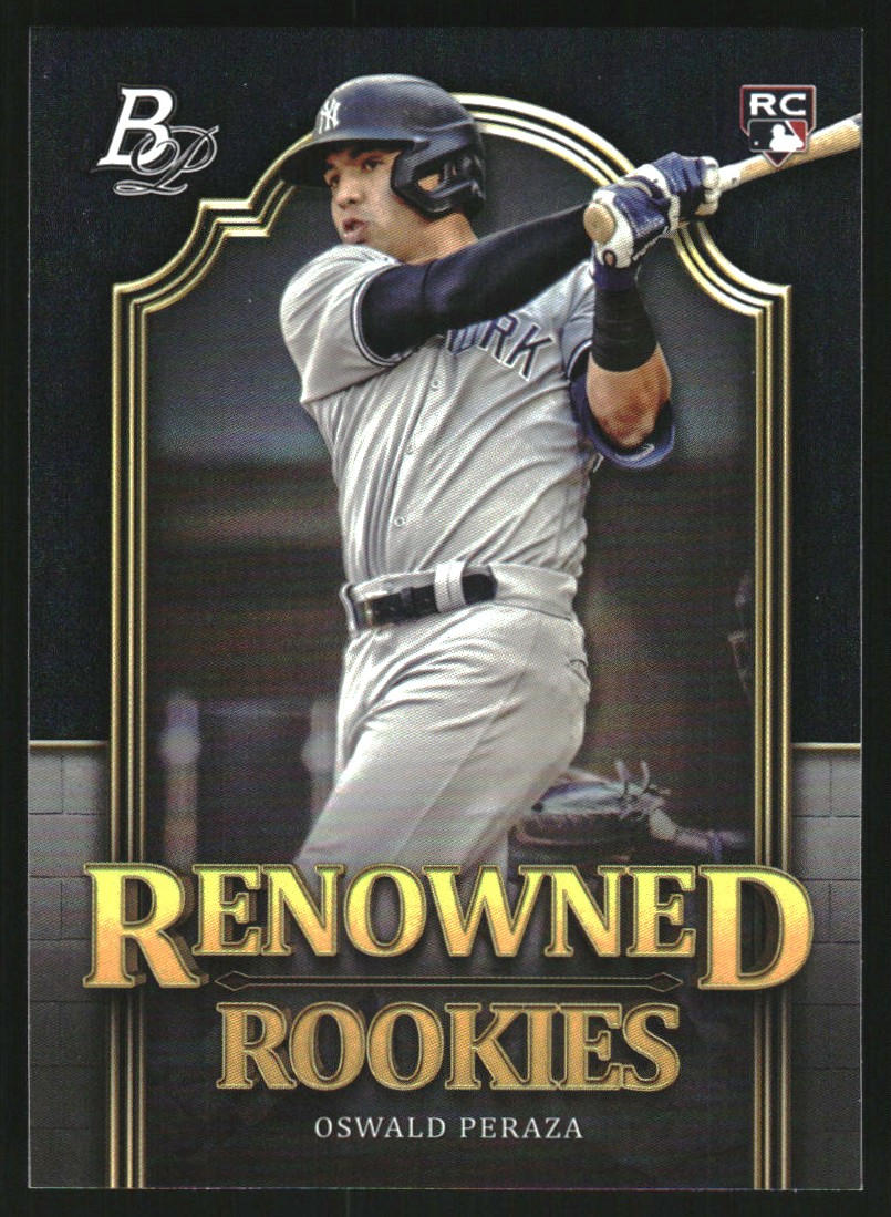2023 Bowman Platinum Renowned Rookies #RR6 Oswald Peraza