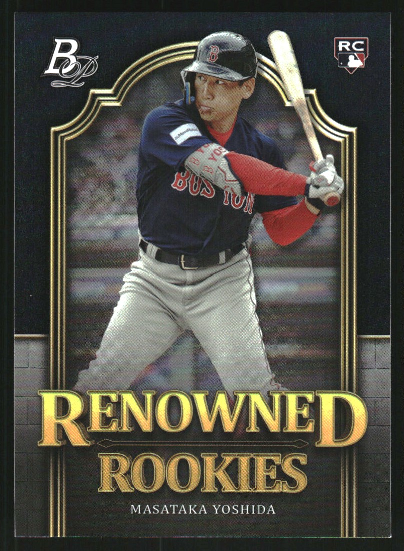 2023 Bowman Platinum Renowned Rookies #RR17 Masataka Yoshida
