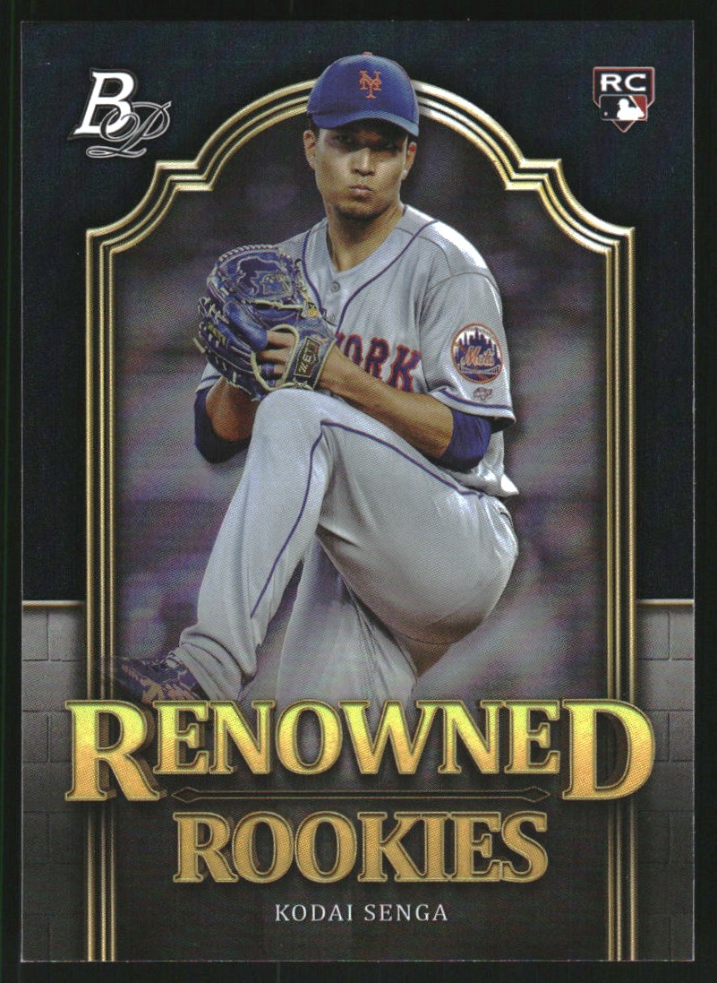2023 Bowman Platinum Renowned Rookies #RR18 Kodai Senga