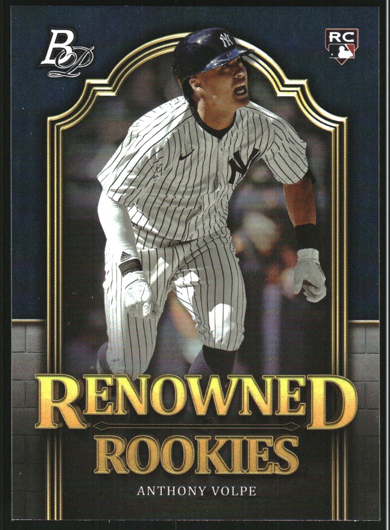 2023 Bowman Platinum Renowned Rookies #RR20 Anthony Volpe