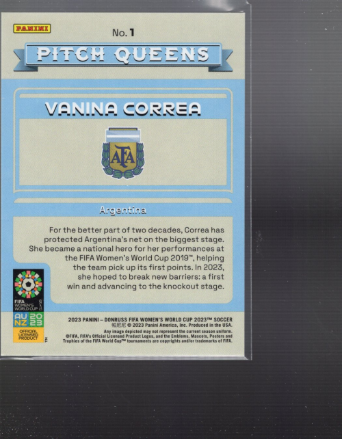 アメリカワールドカップ B7077- 2023 Donruss Women's World Cup Insert Cards -You Pick