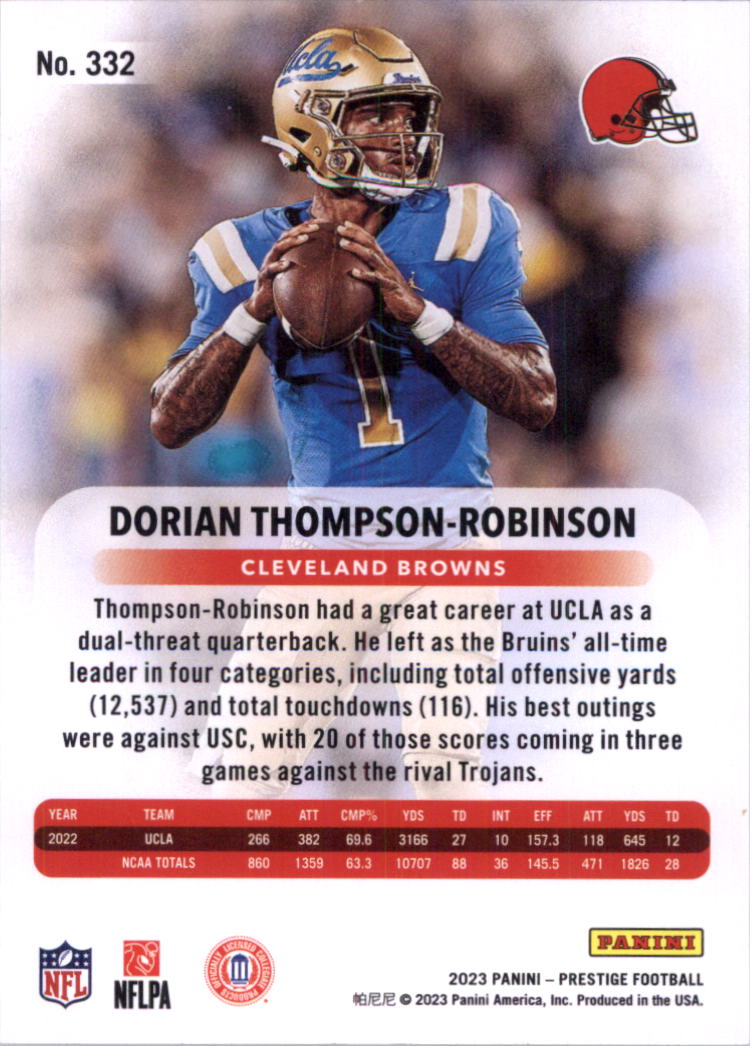 2023 Prestige Football Card Pick (Base) 252-400