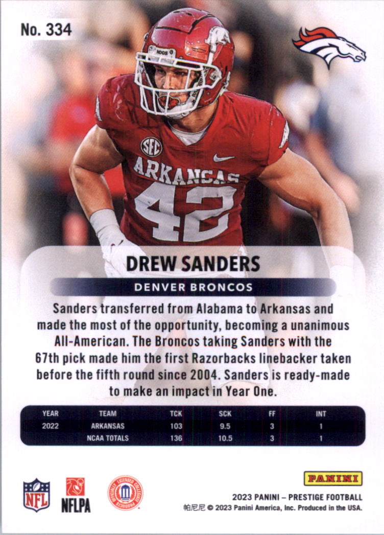 2023 Prestige Football Card Pick (Base) 252-400