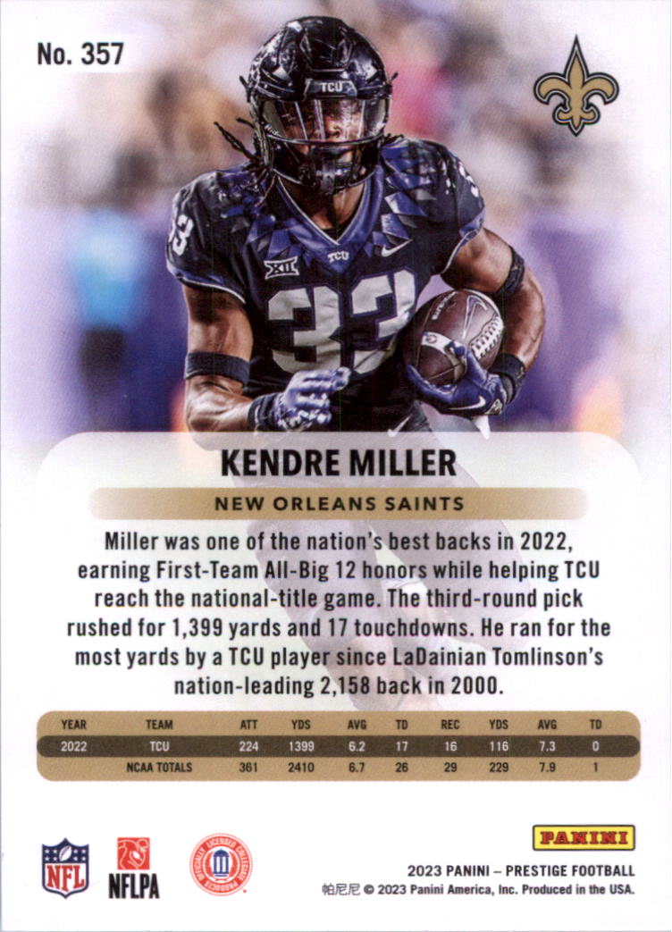 2023 Prestige Football Card Pick (Base) 252-400