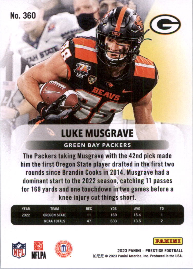 2023 Prestige Football Card Pick (Base) 252-400