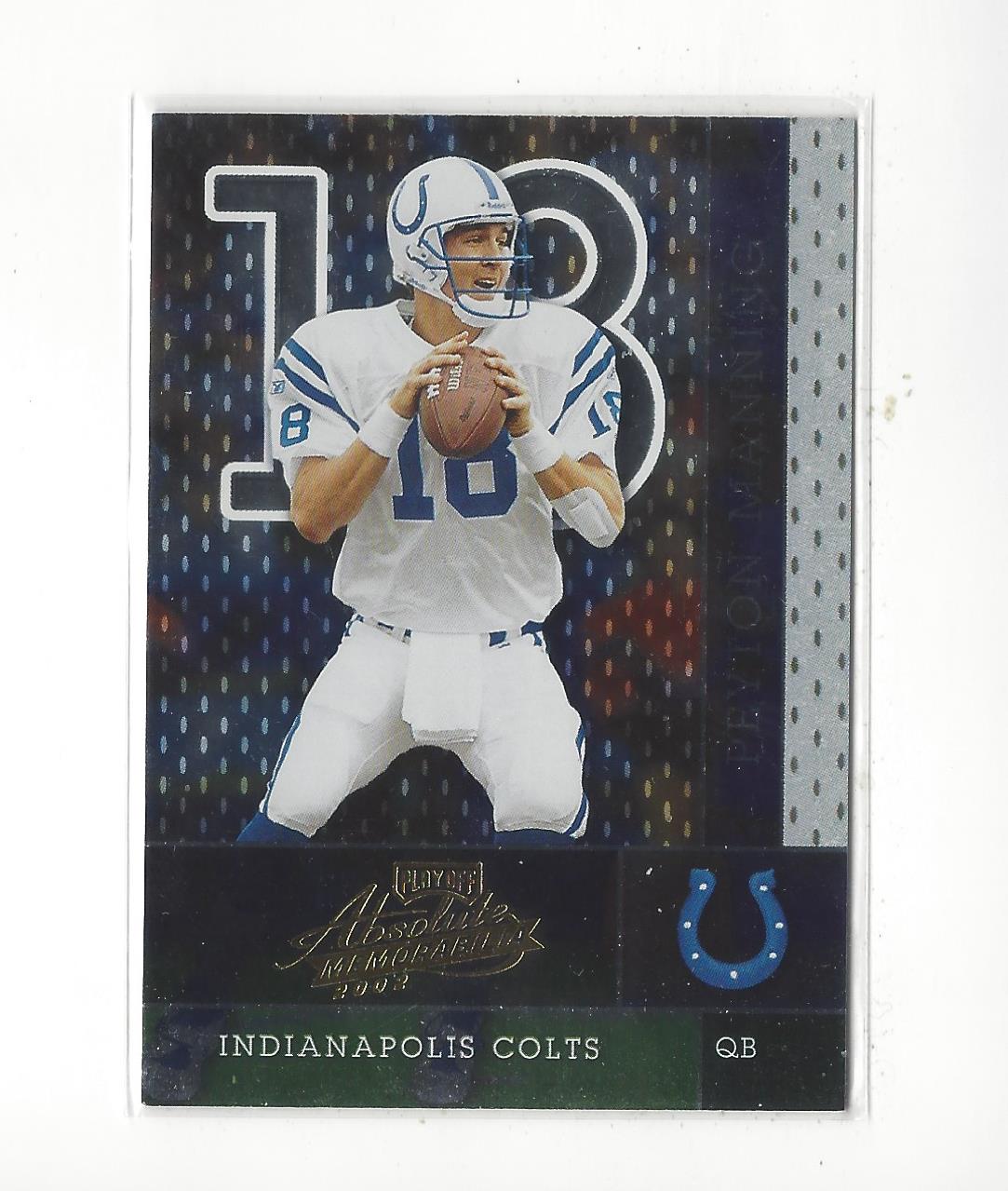 2002 Absolute Memorabilia #104 Peyton Manning